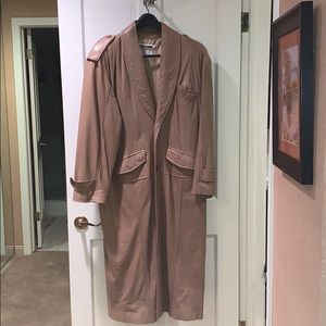 Men’s leather coat